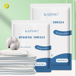 Toalla de pulpa de madera no tejida desechable OEM para salón de belleza Toalla de baño Spa Toalla de cuerpo seco Ventas de fábrica de pulpa de madera - Product Image 4