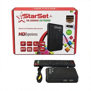 Récepteur satellite DVB-S2 avec capteur IR, WiFi, H.264, PVR, CCcam, YouTube, FTA pour l'Afrique et le Moyen-Orient - Product Image 1