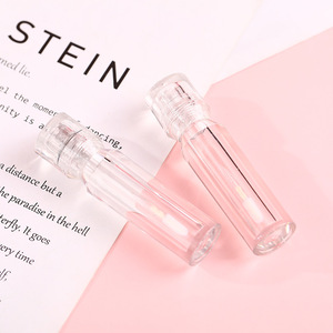 หลอดลิปกลอสแบบเรียบง่ายสไตล์เกาหลี ขวดเปล่าขนาดเล็ก หลอดใสสำหรับใส่ตัวอย่างเครื่องสำอาง หลอดสุญญากาศ XC0980 กระดาษลูกฟูก - Product Image 3