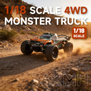 Lucky Toys - <span class=keywords><strong>Coche</strong></span> de Control Remoto Todoterreno Personalizado de 70 km/h, 4x4, Escala 1:18, con Luces - Product Image 5