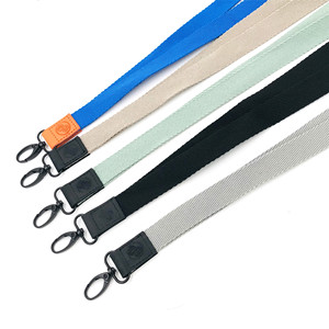 Solid Colors Luxury Lanyards Customized Design Neck Strap - Product Image 2