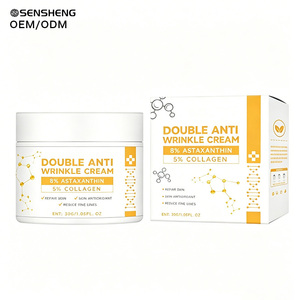 <span class=keywords><strong>Crema</strong></span> <span class=keywords><strong>Viso</strong></span> Notte Antirughe e Rassodante Naturale Coreana con Astaxantina, Etichetta Privata, Stampa Dorata per Donne, Adatta a Tutti i Tipi di Pelle - Product Image 5