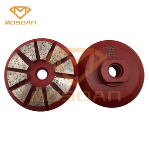 3英寸螺纹M14金刚石砂轮，带10个斜面，用于手磨机 - Product Image 6