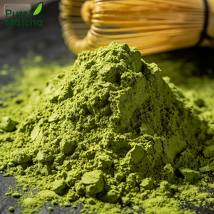 Trà Matcha hữu cơ cao cấp đóng gói hộp thiếc nhãn hiệu riêng bán buôn Trung Quốc, dùng làm bánh - Product Image 1