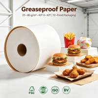 Emballage alimentaire anti-graisse sur mesure sans PFAS pour sandwichs au poulet frit et hamburgers