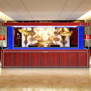 Nieuwe Ontwerp Unieke Aquarium Thuis Grote Glazen Aquarium Online - Product Image 4