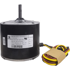 Moteur asynchrone monophasé électrique BROAD-OCEAN Y7S623C835L 208-230V 1/4HP pour ventilateur de climatiseur - Product Image 1