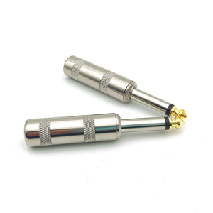 <span class=keywords><strong>1</strong></span>/<span class=keywords><strong>4</strong></span> "6.35mm TS Mono maschio connettore connettore connettore per microfono per chitarra altoparlante - Product Image 6
