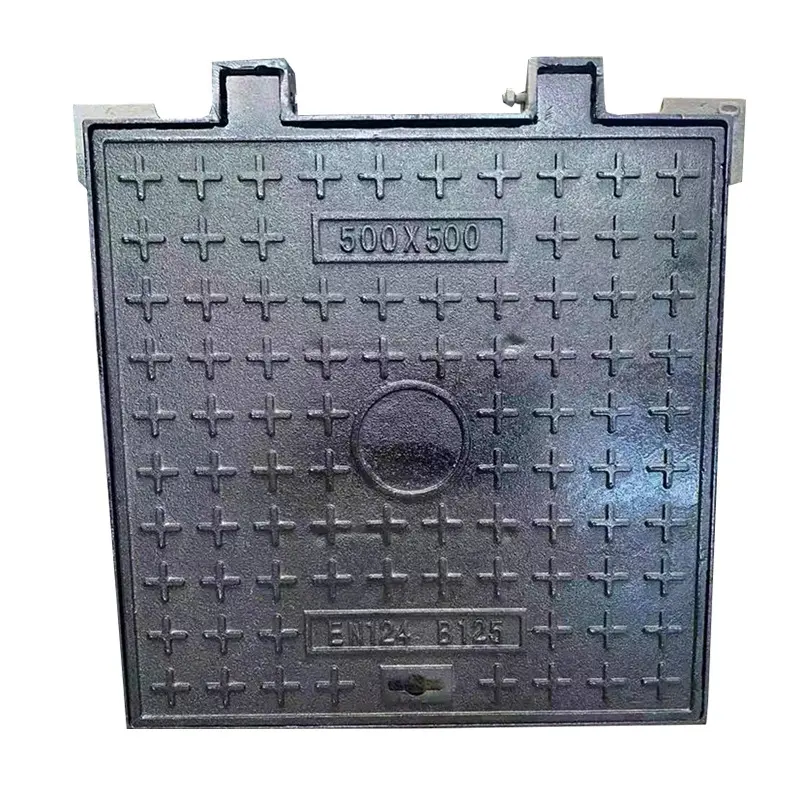 OEM service En124 D400 Clear Opening 1000mm Di Heavy Duty Ductile Iron Manhole Covers