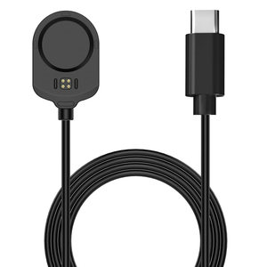 สายชาร์จแม่เหล็กแบบพกพา สีดำ ยาว 1 เมตร 3.3 ฟุต สำหรับนาฬิกา <span class=keywords><strong>Garmin</strong></span> <span class=keywords><strong>MARQ</strong></span> gen2 - Product Image 1