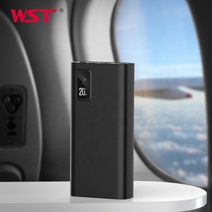 WST Mini Power Bank Chargeur portable Lumière LED Powerbank <span class=keywords><strong>Batterie</strong></span> <span class=keywords><strong>externe</strong></span> <span class=keywords><strong>20000mAh</strong></span> Power Bank avec Micro USB Type C - Product Image 6