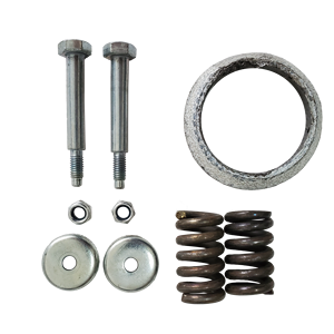 Écrous utiliser voiture pour PSA Peugeot <span class=keywords><strong>Citroen</strong></span> M8x1.25 boulons à ressort d'échappement boulon de collecteur d'échappement écrou pour boulons de tuyau de bride d'échappement - Product Image 1