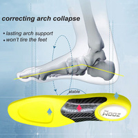 Semelles de basket-ball Arch Support Plaque en fibre de carbone Coussin d'air Absorption des chocs Inserts de chaussures vers l'Amérique Europe Asie du Sud-Est