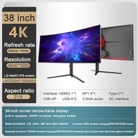 OEM 21:9 Monitor curvo Pantalla IPS 40 pulgadas 5K 5120*2160 75Hz Monitor de oficina Monitor de PC para juegos Curvo