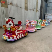 Train pour enfants sans rails rechargeable de qualité supérieure, train touristique à thème animalier lumineux pour les lieux de loisirs familiaux et commerciaux