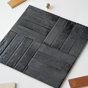 Piastrelle <span class=keywords><strong>Vintage</strong></span> smaltate fatte a mano per cucina bagno Bar caffetterie-per decorazioni murali di lunga durata per la catena di tè latte - Product Image 5