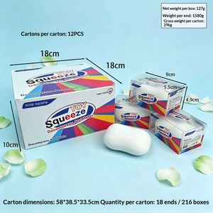 Jouet Squishy Savon Marque MUYAN, Bloc de Construction à Remontée Lente, Anti-Stress, Sensoriel, Fidget, 14 Ans et Plus - Product Image 1