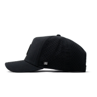 Hoge Kwaliteit Laser Gesneden Gat Sport Cap Custom 5 Panel Rubber Pvc Logo Honkbal Hoed Ademende Gorras