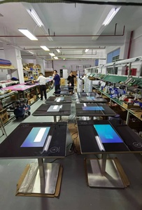Écran publicitaire interactif LCD ODM OEM, table à écran tactile numérique avec recharge sans fil pour télé<span class=keywords><strong>phone</strong></span> - Product Image 5