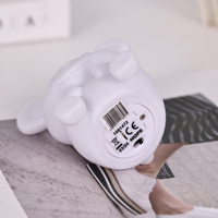 Lampe lunaire 3D pour enfant avec 6 couleurs changeantes, lumière de nuit flexible pour enfants avec abat-jour en forme d'ours