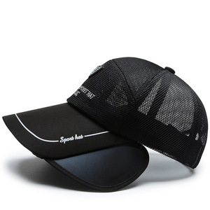Outdoor Sport Hat Classic Mesh Baseball Cap Breathable Sun Protection Unisex Fishing Hat - Product Image 3