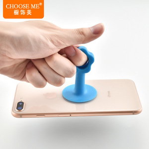 Choose Me Retenue de porte en silicone à fixation murale sans perçage, installation facile, butée de porte multifonctionnelle pour usage domestique - Product Image 3