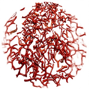 Coral Rojo Natural al por Mayor, Gema Pulida en Bruto, Cabujón Suelto para Joyería, Piedra de Tamaño Personalizable, Entrega Rápida - Product Image 1