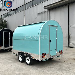 Remorque alimentaire mobile multifonctionnelle en acier inoxydable pour cuisine complète, vitesse 80 km/h, pour camions de snacks, beignets, hot-dogs, pizzas et glaces - Product Image 5