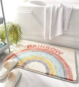 <span class=keywords><strong>Tapis</strong></span> <span class=keywords><strong>de</strong></span> salle <span class=keywords><strong>de</strong></span> <span class=keywords><strong>bain</strong></span> <span class=keywords><strong>arc</strong></span>-<span class=keywords><strong>en</strong></span>-<span class=keywords><strong>ciel</strong></span> absorbant l'eau antidérapant doux microfibre salle <span class=keywords><strong>de</strong></span> <span class=keywords><strong>bain</strong></span> mignon enfants <span class=keywords><strong>tapis</strong></span> <span class=keywords><strong>de</strong></span> <span class=keywords><strong>bain</strong></span> - Product Image 1