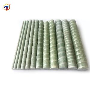 Barres d'armature en GFRP résistantes à la corrosion et faciles à installer Barres d'armature en résine renforcée de fibres de verre pour le domaine de la construction - Product Image 1