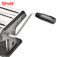 Machine à pâtes manuelle en acier inoxydable Shule-Machine à nouilles élégante et créative pour la maison | Vente en gros et à prix abordable