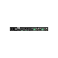 Amplificateur de puissance numérique 2 canaux 450W avec DSP et microphone portable sans fil UHF pour système de conférence