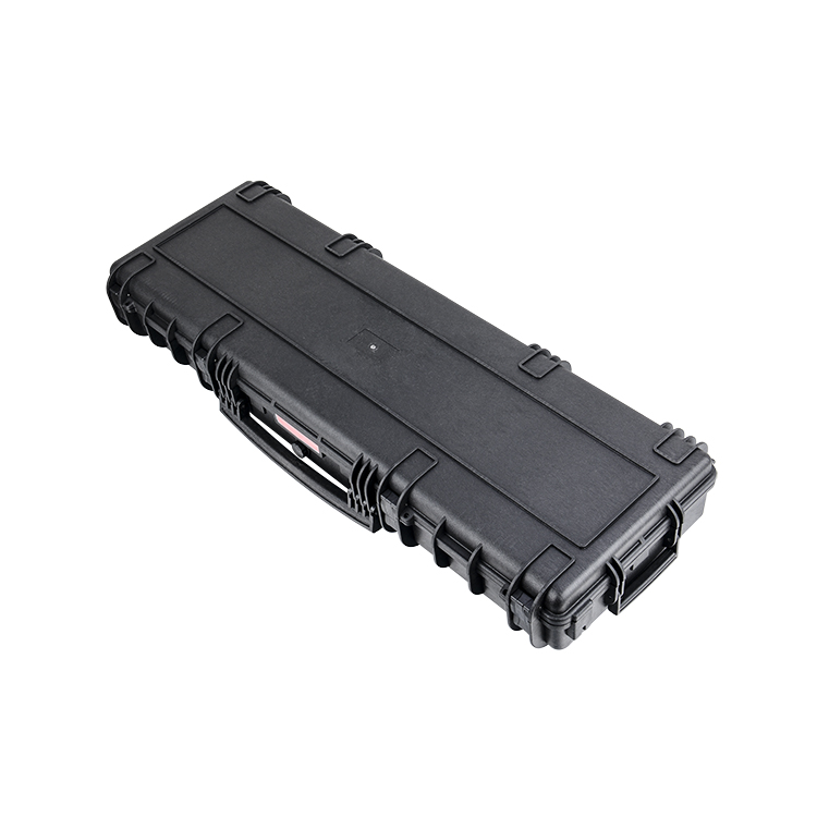 Glary жесткий черный пластиковый IP67 Водонепроницаемый чехол для ружья с колесиком