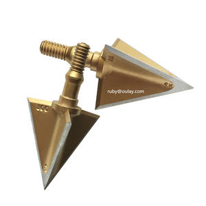 Pointes de flèche de chasse robustes HRC 48, plaquées or, testées à 100 %, X3, volant bien et droit, 100gr et 125gr - Product Image 3