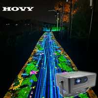 Logiciel/système de projecteurs interactifs, attraction nocturne, jeux de projection interactifs au sol, Full HD 1080p, mise au point automatique