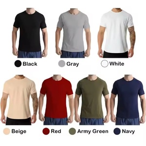 Camiseta Deportiva Personalizada para Hombre, Ligera, Ajustada, Transpirable, de Secado Rápido, para Gimnasio, Verano, con Diseño en Blanco - Product Image 6