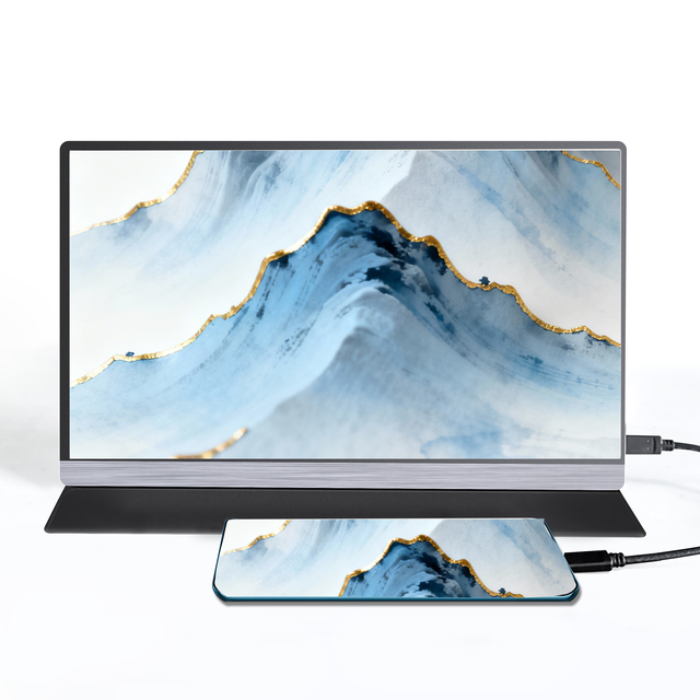 Cheap 13.3 14 15.6 16 17.3 Inch IPS FHD 1920*1080 2.5k 4k Portable Touch Screen Pc Laptop Extender Two Monitor LCD Monitor