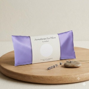 Masque oculaire lesté personnalisable fait main à la lavande <span class=keywords><strong>pour</strong></span> le sommeil, soulagement de l'insomnie, aromathérapie, inspiré du <span class=keywords><strong>Zen</strong></span>, <span class=keywords><strong>pour</strong></span> spa - Product Image 1