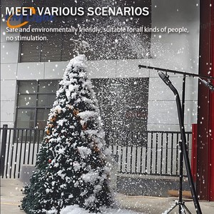 Máquina <span class=keywords><strong>de</strong></span> <span class=keywords><strong>Nieve</strong></span> <span class=keywords><strong>Artificial</strong></span> <span class=keywords><strong>de</strong></span> Bajo Ruido, Nueva, <span class=keywords><strong>de</strong></span> 1800W, para Exteriores, para Festivales, Espectáculos, Fiestas y Escenarios - Product Image 2