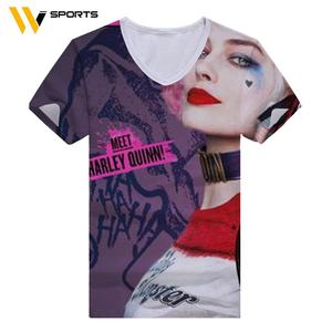 เสื้อแขนสั้นระบายอากาศได้ดีเสื้อยืด100% โพลีเอสเตอร์ทรงพลัสไซส์ออกแบบ3D ได้ตามต้องการ - Product Image 2