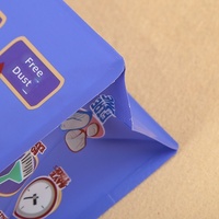 Sachets souples composites imprimés en couleur à trois couches, en stock pour la vente en gros, pour friandises pour animaux et aliments pour chats ; Modèle 132