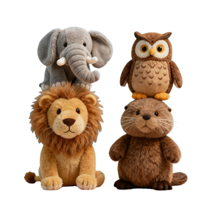 Custom Wholesale Design Stuffed Animal <strong>Toys</strong> Good Selling Modern Design Plush Animal <strong>Toys</strong> Price Popular Custom Stuffed Animal - Product Image 1