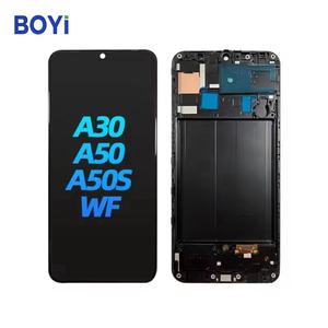Écran d'origine d'usine pour Samsung A30 <span class=keywords><strong>A50</strong></span> A31 A32 A34 <span class=keywords><strong>A22</strong></span> A24 téléphones mobiles écran LCD tactile cadre de réparation de remplacement - Product Image 1