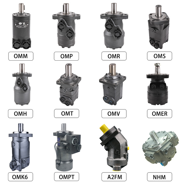Brake Hydraulic Travel  Motor OMM OMP OMR OMS OMT OMV OMK2 OMK6 315CC  OMTS 250 Orbital Hydraulic Swing Motor for Mini Excavator