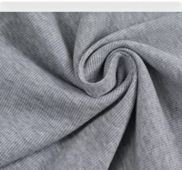 Tissu jersey en spandex/coton, respirant, doublure élastique, résistant à l'abrasion, antibactérien, 200 g/m², pour t-shirts