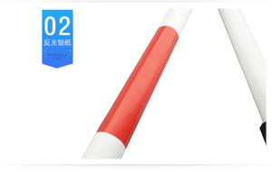 Tongkat Jalan Lipat Ringan Grosir untuk Lansia, Tongkat Pandu Lipat untuk Tunanetra - Product Image 4