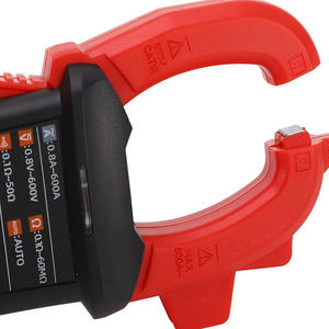 Abrazadera Digital AC/DC 600V 600A voltímetro de corriente multímetro profesional Ohm Capciter probador de temperatura de frecuencia - Product Image 4