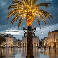 LED 6-Lampen Rundkopf beleuchtung Tree-Hugging Design für Outdoor Park Garden Wasserdichter Aluminium körper AC für Baum fotografie