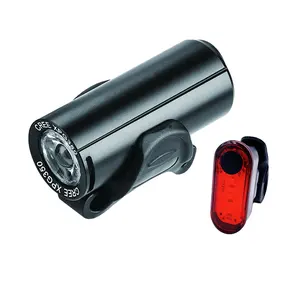 USB Chargeable1pcs Led Lamp Bike Bicycle Front Head Light Rear Tail Safety Flashlight Red White OEM Power Flash