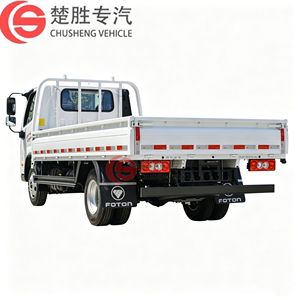 热销福田欧马可M卡4x2货运卡车142马力轻型平板货​​车，用于城市货物运输 - Product Image 5